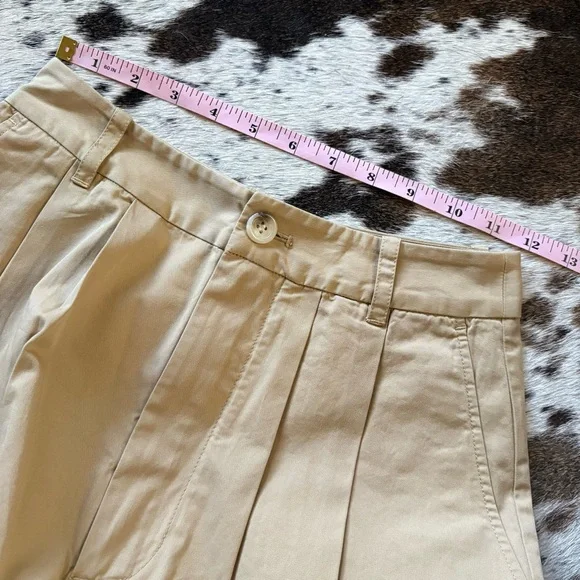 DOEN Danette Shorts In Desert Size 00 NWT Preppy‎ Cotton